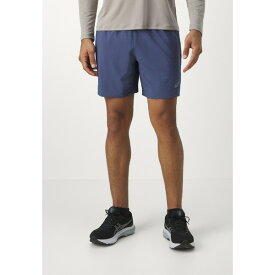 アシックス メンズ サンダル シューズ ICON - Sports shorts - thunder blue/midnight blue