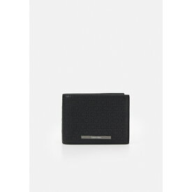 カルバンクライン メンズ サンダル シューズ MODERN BAR TRIFOLD COIN - Wallet - black