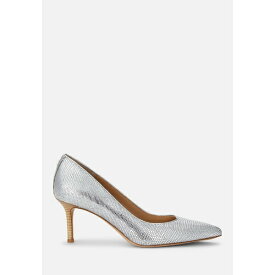 ラルフローレン レディース サンダル シューズ LANETTE CLOSED TOE - Classic heels - polished silver