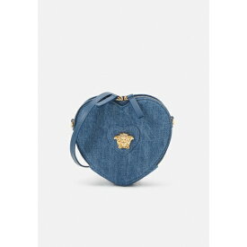 ヴェルサーチ レディース ハンドバッグ バッグ HEART SHOULDER UNISEX - Handbag - blue denim