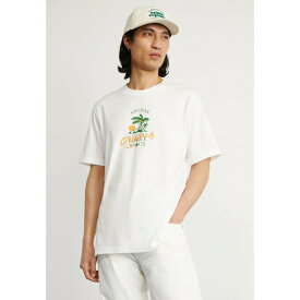 アディダスオリジナルス メンズ サンダル シューズ LOGO TEE - Print T-shirt - white