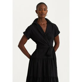 ラルフローレン レディース ワンピース トップス TAMREIGHT SHORT SLEEVE DAY DRESS - Day dress - black