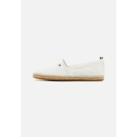 トミー ヒルフィガー レディース サンダル シューズ BASIC FLAT - Espadrilles - ecru