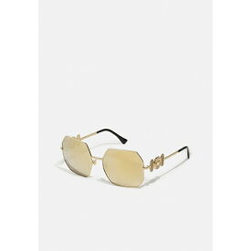 ヴェルサーチ レディース サングラス＆アイウェア アクセサリー MEDUSA BIGGIE - Sunglasses - gold-coloured/gold-coloured