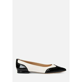 ラルフローレン レディース パンプス シューズ LORAINE BALLET FLATS - Ballet pumps - soft white/black