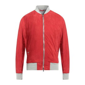 BARBA Napoli バルバナポリ ジャケット＆ブルゾン アウター メンズ Jackets Red