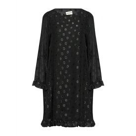 セミクチュール レディース ワンピース トップス Short dresses Black