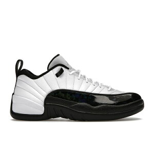 Jordan �W���[�_�� �����Y �X�j�[�J�[ �yJordan 12 Low 25 Years In China�z �T�C�Y US_8(26.0cm) White/Black