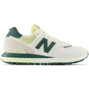 New Balance �j���[�o�����X �����Y �X�j�[�J�[ �yNew Balance 574 Legacy White Pine Green�z �T�C�Y US_7.5(25.5cm) White/Pine Green