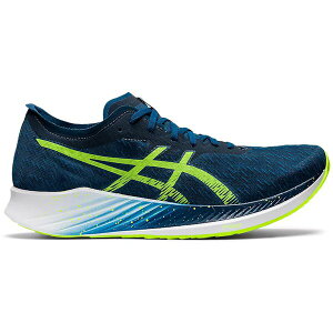 ASICS �A�V�b�N�X �����Y �X�j�[�J�[ �yASICS Magic Speed Mako Blue Hazard Green�z �T�C�Y US_12(30.0cm) Mako Blue/Hazard Green