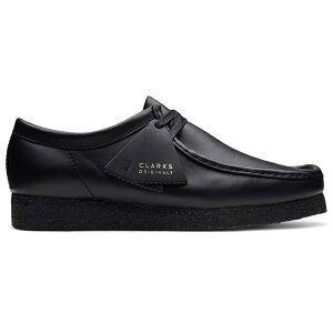 Clarks �N���[�N�X �����Y �X�j�[�J�[ �yClarks Originals Wallabee Boot Triple Black Leather�z �T�C�Y US_7.5(25.5cm) Black