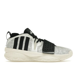 adidas �A�f�B�_�X �����Y �X�j�[�J�[ �yadidas Dame 8 EXTPLY Heavy Hitter�z �T�C�Y US_5.5(23.5cm) Cloud White/Core Black/Off White