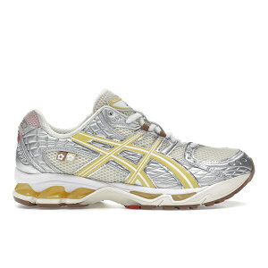 ASICS �A�V�b�N�X �����Y �X�j�[�J�[ �yASICS Gel-Nimbus 10.1 Vandy The Pink x atmos Banana Split Banana�z �T�C�Y US_11.5(29.5cm) Ivory/Pineapple Juice