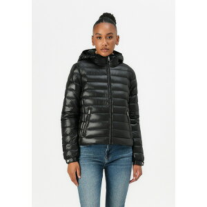 g~[ qtBK[ fB[X WPbgu] AE^[ HOODED JACKET - Down jacket - black