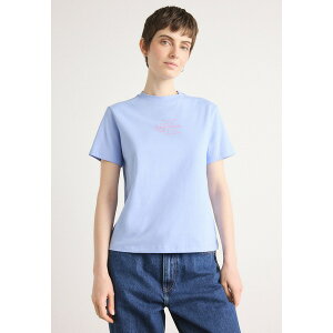JoNC fB[X TVc gbvX CLASSIC FIT TEE - Print T-shirt - moderate blue