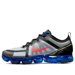 Nike �i�C�L �����Y �X�j�[�J�[ �yNike Air VaporMax 2019 'Black Hyper Blue' AR6631-008�z �T�C�Y US_8(26.0cm)