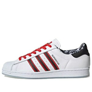 adidas �A�f�B�_�X �����Y �X�j�[�J�[ �yadidas originals Superstar Cloud 'White/Core Black/Red' FW6593�z �T�C�Y US_7(25.0cm)