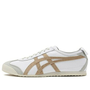Onitsuka Tiger �I�j�c�J�^�C�K�[ �����Y �X�j�[�J�[ �yOnitsuka Tiger Mexico 66 'White Brown' 1183A693-101�z �T�C�Y US_5(23.0cm)