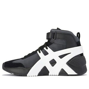 Onitsuka Tiger �I�j�c�J�^�C�K�[ �����Y �X�j�[�J�[ �yOnitsuka Tiger Big Logo Trainer Mid 'Black' 1183A909-001�z �T�C�Y US_5.5(23.5cm)