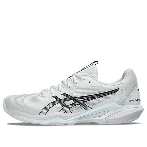 ASICS �A�V�b�N�X �����Y �X�j�[�J�[ �yASICS Solution Speed FF 3 'White Black' 1041A438-101�z �T�C�Y US_9.5(27.5cm)