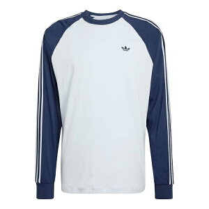 adidas �A�f�B�_�X �����Y �X�j�[�J�[ �yadidas Britcore Cali Long Sleeve T-Shirt 'Crystal Sky Night Indigo' KV4447�z �T�C�Y US_M_XS