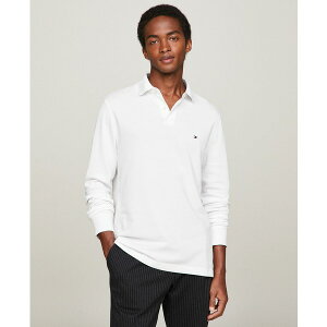 g~[ qtBK[ Y Vc gbvX Men's 1985 Regular-Fit Long-Sleeve Polo Shirt White