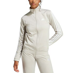 AfB_X fB[X WPbgu] AE^[ Women's Tricot 3-Stripes Track Jacket Wonder Alumina/white