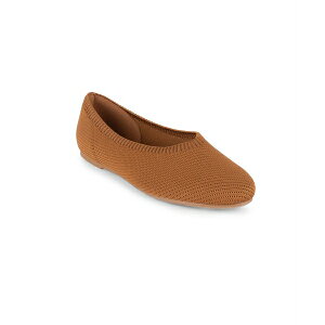 ^n fB[X Xb|E[t@[ V[Y Women's Martinique Knit Slip-On Flats Cognac