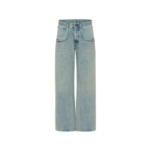 �}���^���}���W�F�� ���f�B�[�X �f�j���p���c �{�g���X Wide-leg denim jeans Blue