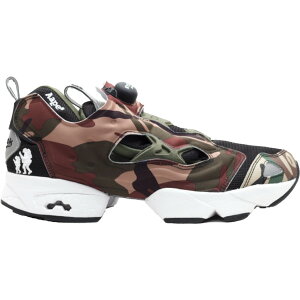 Reebok ���[�{�b�N �����Y �X�j�[�J�[ �yReebok Instapump Fury AAPE By a Bathing Ape�z �T�C�Y US_8.5(26.5cm) Camo/Black/White