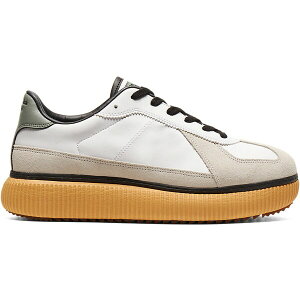 Onitsuka Tiger �I�j�c�J�^�C�K�[ �����Y �X�j�[�J�[ �yOnitsuka Tiger Delecity White Lichen Green Gum�z �T�C�Y US_7(25.0cm) White/Lichen Green