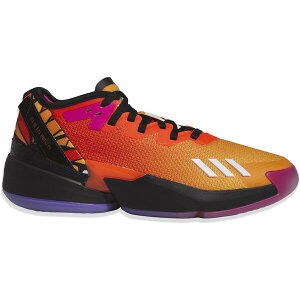 adidas �A�f�B�_�X �����Y �X�j�[�J�[ �yadidas D.O.N. Issue #4 Day of the Dead�z �T�C�Y US_M_13 Impact Orange/College Gold/Core Black