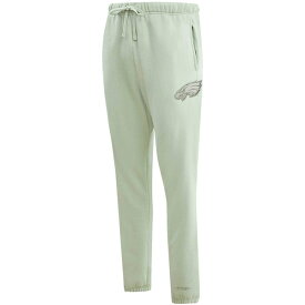 プロスタンダード メンズ カジュアルパンツ ボトムス Philadelphia Eagles Pro Standard Neutral Fleece Sweatpants Light Green