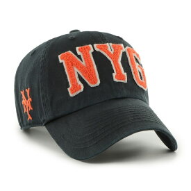 フォーティーセブン メンズ 帽子 アクセサリー New York Giants '47 Cooperstown Collection Hand Off Clean Up Adjustable Hat Black