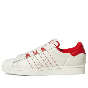 adidas �A�f�B�_�X �����Y �X�j�[�J�[ �yadidas originals Superstar 'White Vivid Red' GZ4744�z �T�C�Y US_7(25.0cm)