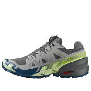 SALOMON �T������ �����Y �X�j�[�J�[ �ySALOMON Speedcross 6 'Castlerock Lime Cream' 478109�z �T�C�Y US_11.5(29.5cm)