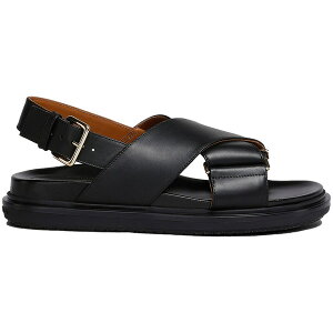 Marni }j fB[X Xj[J[ yMarni Fussbett Leather Black (Women's)z TCY EU_34.5(21cm) Black