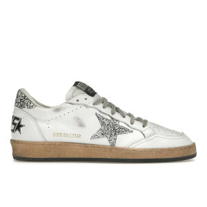 Golden Goose S[fO[X fB[X Xj[J[ yGolden Goose Ball Star White Silver Glitter (Women's)z TCY US_9(26.0cm) White/Silver