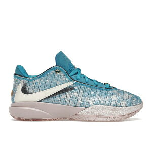 Nike �i�C�L �����Y �X�j�[�J�[ �yNike LeBron 20 All-Star�z �T�C�Y US_M_4 Blue Lightning/Coconut Milk/Iron Grey