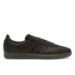 adidas �A�f�B�_�X �����Y �X�j�[�J�[ �yadidas Samba OG Brogue Pack Brown�z �T�C�Y US_12.5(30.5cm) Brown/Brown/Gum