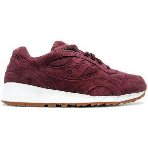 Saucony �T�b�J�j�[ �����Y �X�j�[�J�[ �ySaucony Shadow 6000 Burgundy Suede (Packer Shoes)�z �T�C�Y US_7(25.0cm) Burgundy/White
