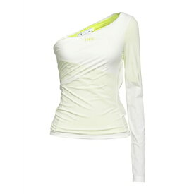 OFF-WHITE オフホワイト カットソー トップス レディース T-shirts Light green