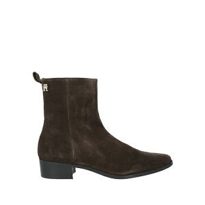 �y���������z �g�~�[ �q���t�B�K�[ ���f�B�[�X �u�[�c �V���[�Y Ankle boots Brown