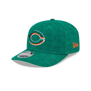 j[G Y Xq ANZT[ Men's Kelly Green Cincinnati Reds St. Patrick's Day 9SEVENTY Adjustable Hat Kelly Green