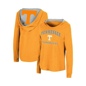 RVA fB[X p[J[EXEFbgVc AE^[ Women's Tennessee Orange Tennessee Volunteers Catalina Hoodie Long Sleeve T-shirt Tennessee Orange