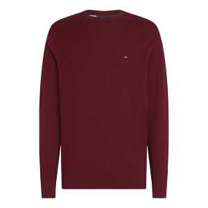 �g�~�[ �q���t�B�K�[ �����Y �j�b�g&�Z�[�^�[ �A�E�^�[ Essential Cotton Crew Neck Pullover sweater