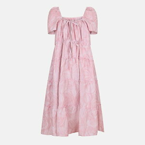 �K�j�[ ���f�B�[�X �����s�[�X �g�b�v�X Ganni Lyr Cloqu Drs Ld99