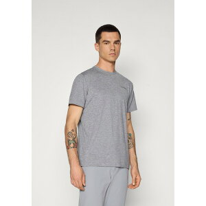 JoNCSt Y T_ V[Y NEWPORT TEE - Sports T-shirt - silver-colored marl
