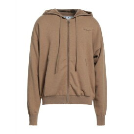 【送料無料】 オフホワイト メンズ パーカー・スウェットシャツ アウター Sweatshirts Camel