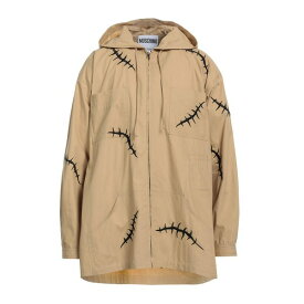 【送料無料】 モスキーノ メンズ ジャケット＆ブルゾン アウター Overcoats & Trench Coats Beige